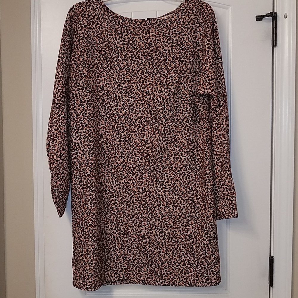 Loft Leopard Print Dress